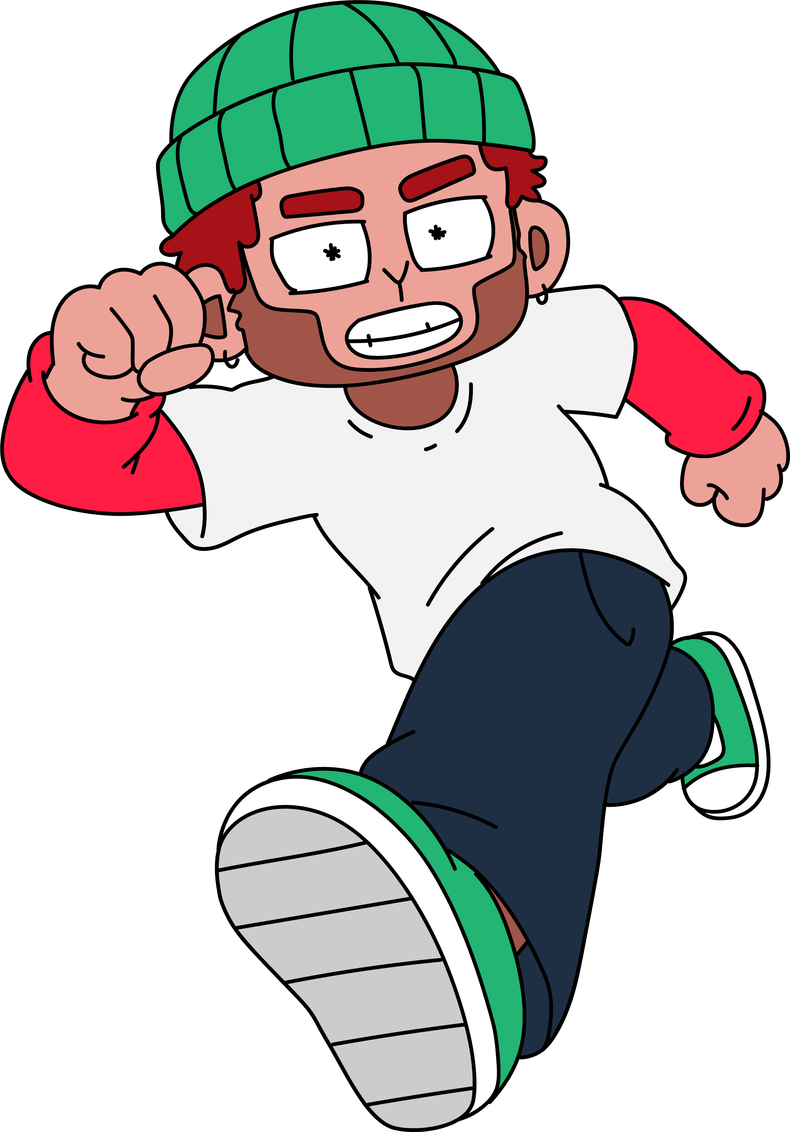 Ape Character Running